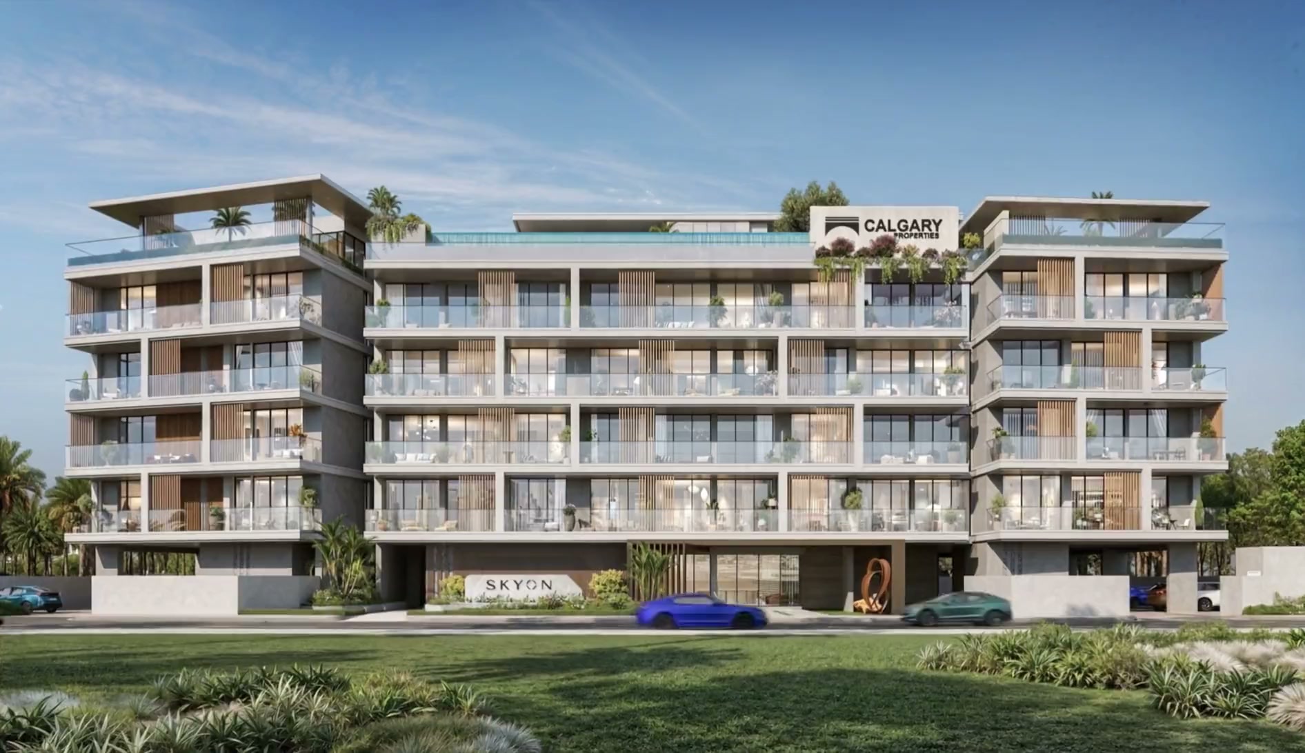 SKYON — residential development exterior